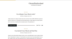 Desktop Screenshot of chronicpainscotland.org